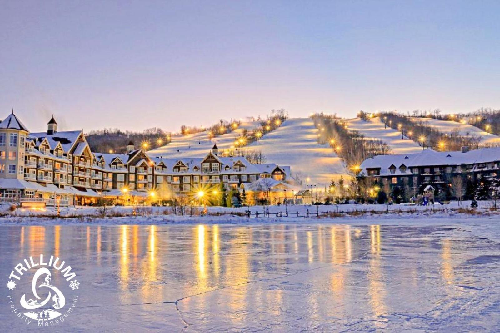 Blue Mountain, Collingwood - Loft Condo, Sleeps 4 บลูเมาเทนส์ ภายนอก รูปภาพ
