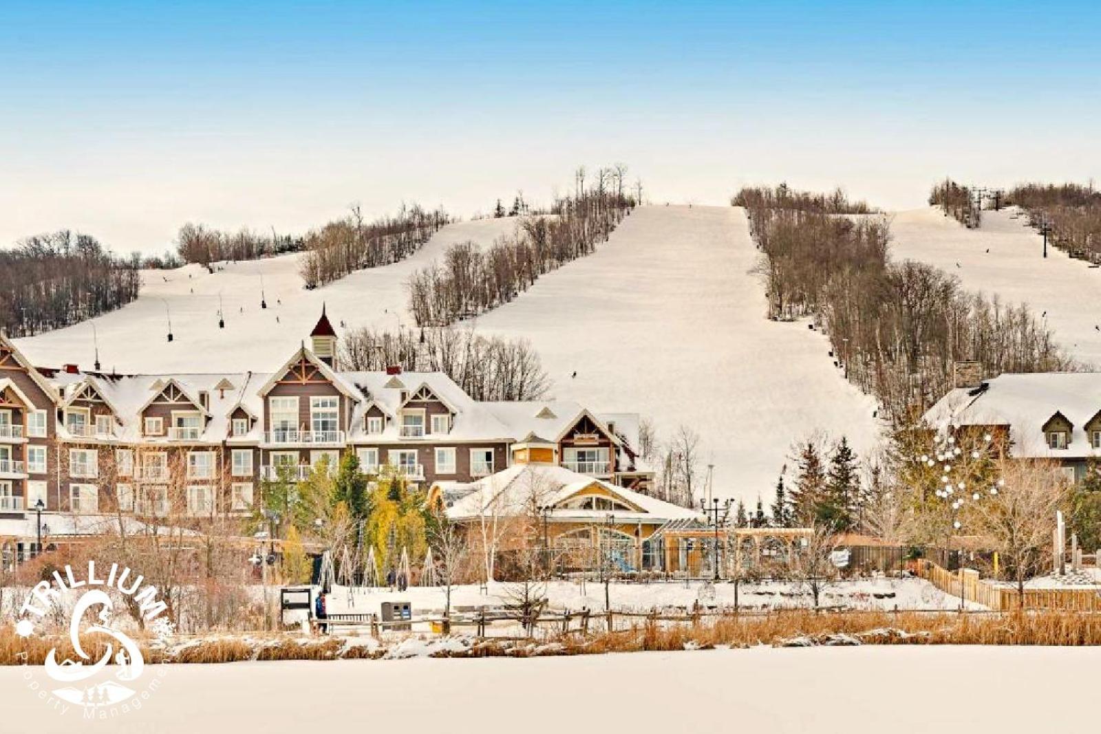 Blue Mountain, Collingwood - Loft Condo, Sleeps 4 บลูเมาเทนส์ ภายนอก รูปภาพ